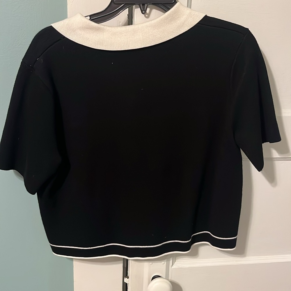 Button sweater top - Picture 4 of 4